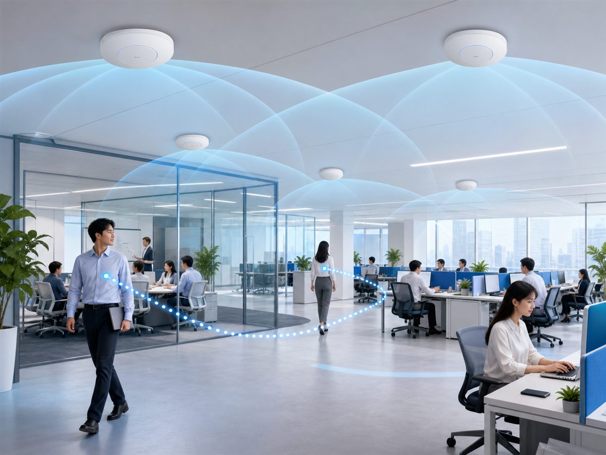 企业WiFi覆盖方案：从AP选型到无缝漫游完整指南