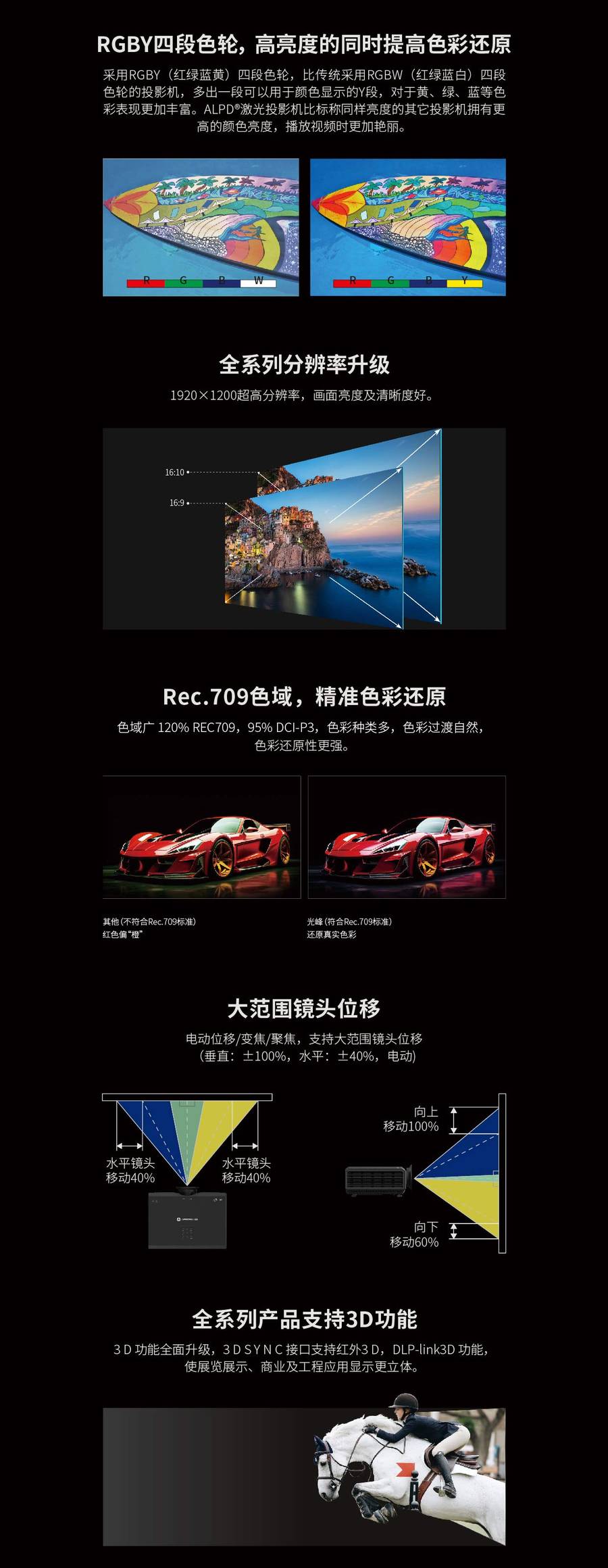 光峰AL-DU765 规格参数2