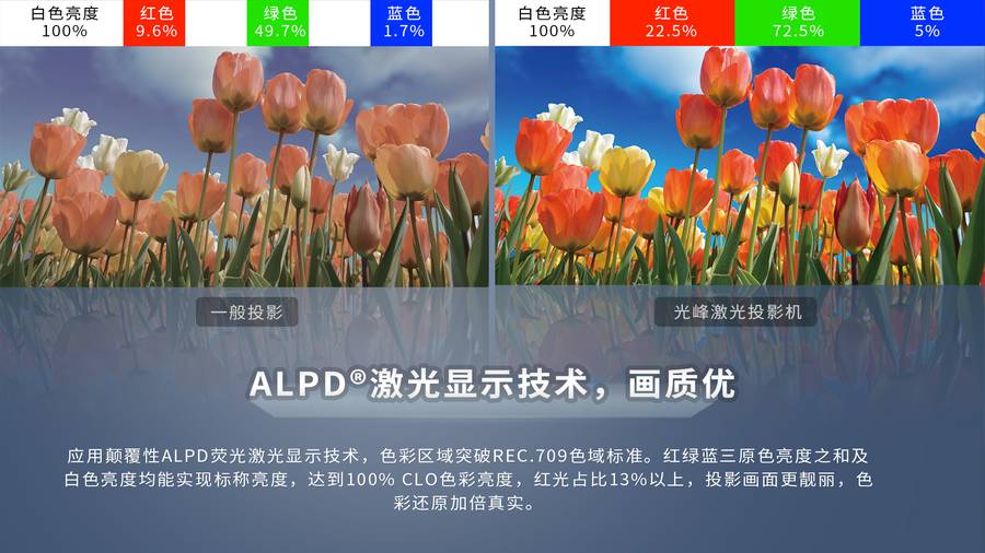 光峰AL-LW500系列 规格参数2