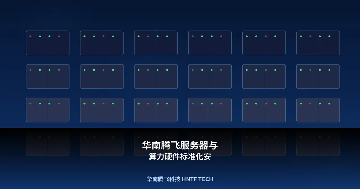 华南腾飞服务器与算力硬件标准化安装交付服务