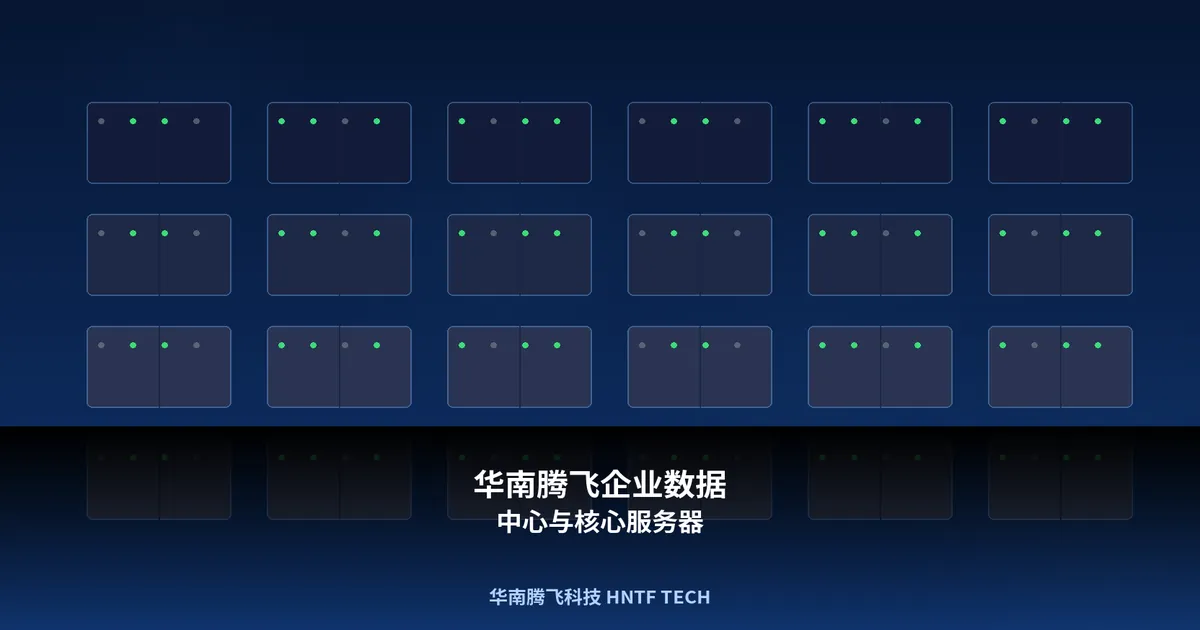 华南腾飞企业数据中心与核心服务器无损搬迁割接服务