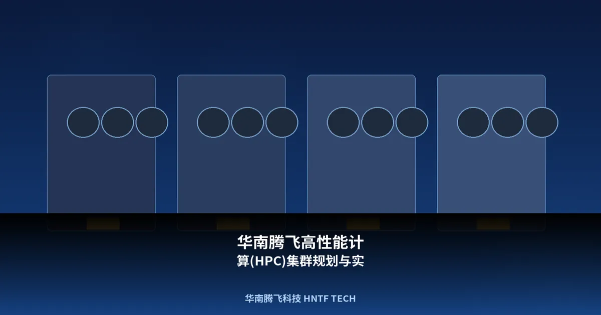 华南腾飞高性能计算(HPC)集群规划与实施服务
