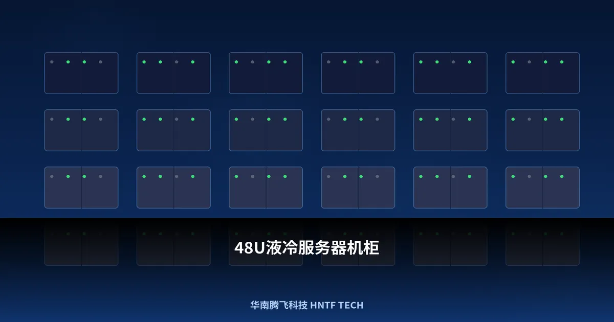 48U液冷服务器机柜