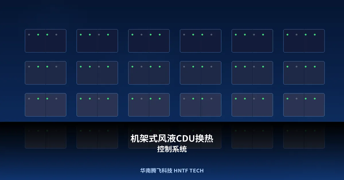 机架式风液CDU换热控制系统