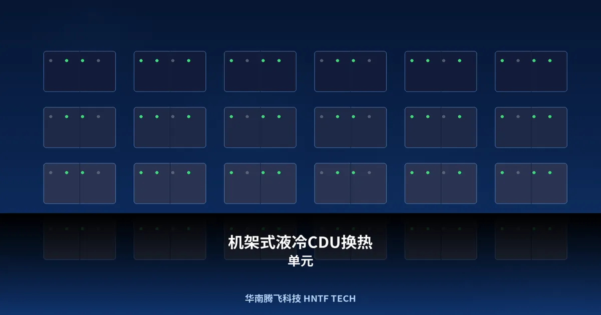 机架式液冷CDU换热单元
