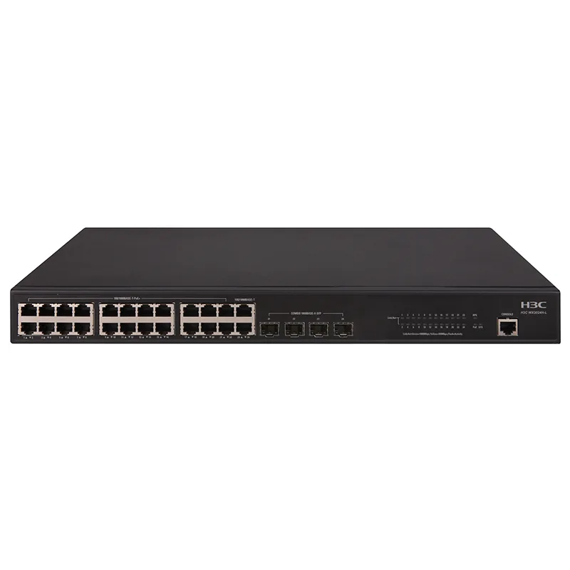 H3C WX3024H-L-PWR 24 *GE (22 *PoE+) +4 *Combo 企业级核心多业务无线控制器