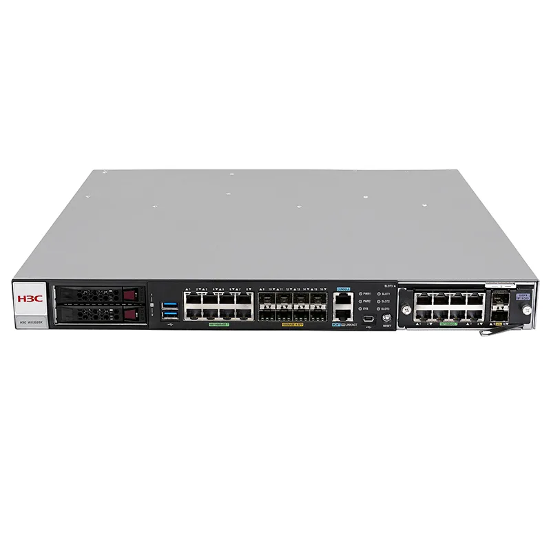 H3C WX3520X 8*GE + 8*SFP + 1*OOBM(带外管理口)+2*USB 企业级核心多业务无线控制器