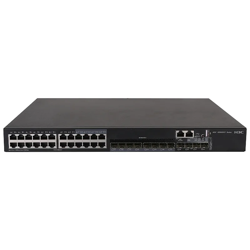 H3C S5500V2-28C-EI 三层网管企业级核心交换机