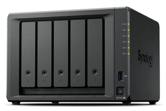群晖 Synology DS1525+ NAS存储服务器