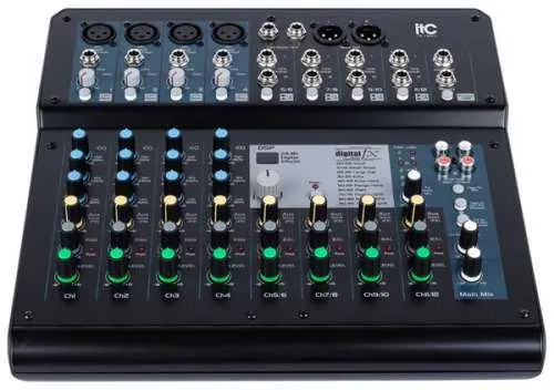 itc 调音台 TS-12PFX_调音台/混音器_深圳专业扩声系统集成