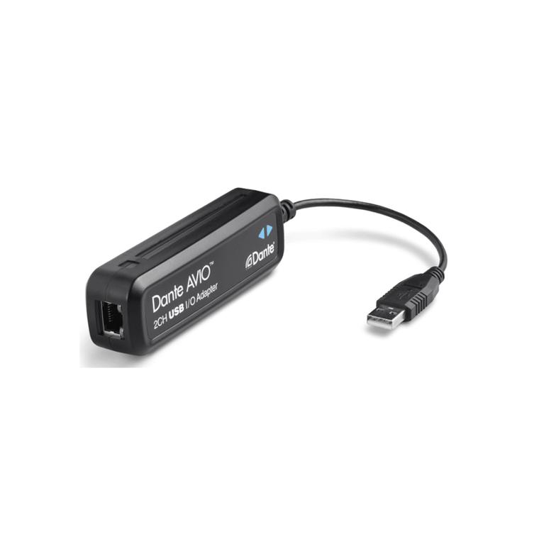 ADP-USB-AU-2X2 Dante 音频适配器 AVIO USB I/O 2输入2输出