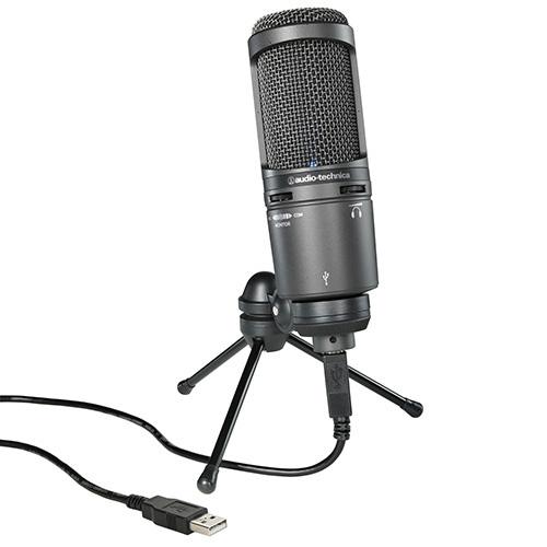 铁三角 AT2020USB+ USB心形指向性电容话筒