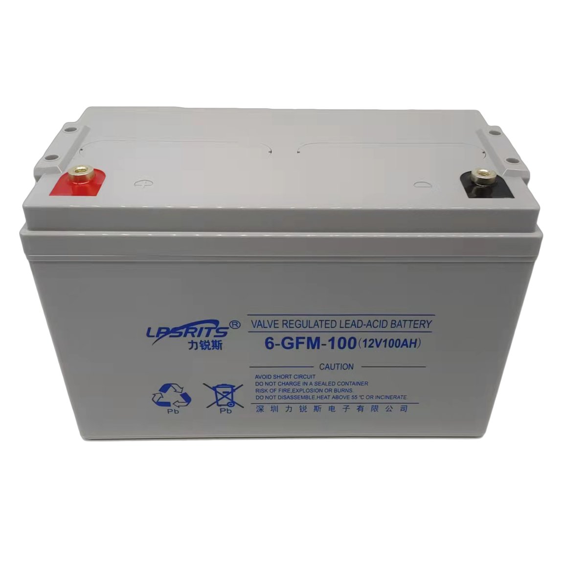 铅酸电池 | 大力神款 6-GFM-100Ah 12V100Ah