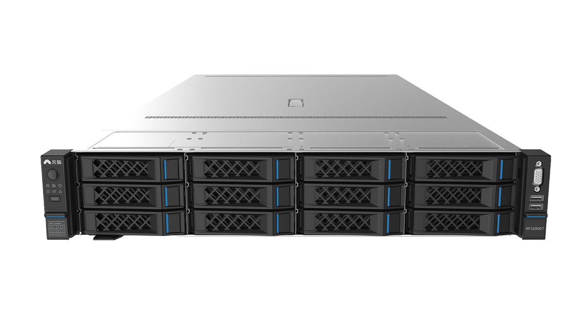 GPU服务器 NF3280G7 浪潮信息 DDR5 4块双宽GPU