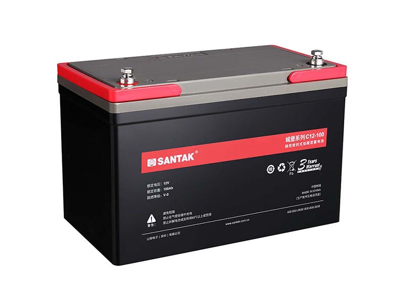 铅酸蓄电池 | 山特城堡C12-100 12V100Ah UPS备用电源