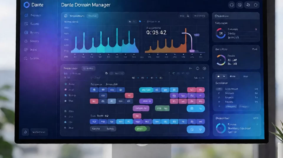 Dante Domain Manager 增强型网络管理_专业扩声系统