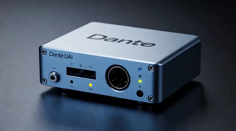 ADP-DAI-AU-2X0 Dante 音频适配器 AVIO 模拟输入 1-2通道_专业扩声系统