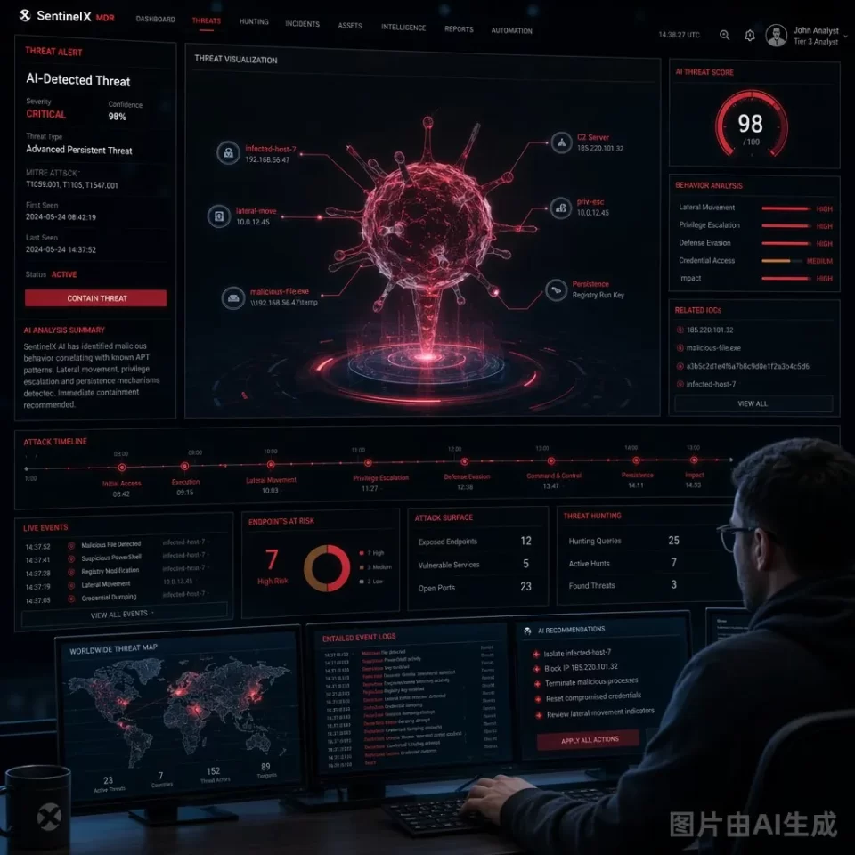 MDR威胁检测与响应服务