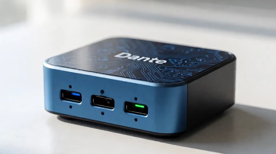ADP-USB-AU-2X2 Dante 音频适配器 AVIO USB I/O 2输入2输出_专业扩声系统